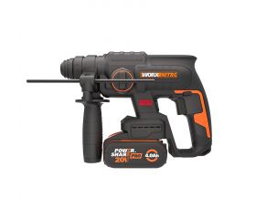 Worx WX381 - Martillo SDS-Plus BL 20V (1bat 2.0Ah)