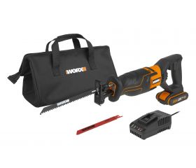 Worx WX500 - Sierra de sable 20V 2.0Ah (1 bat)