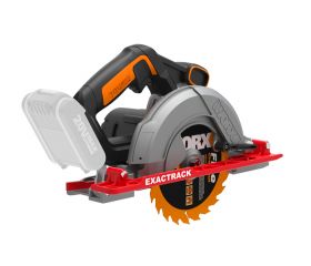 Worx WX530.9 - Sierra circular ExacTrack 20V (S/bat)