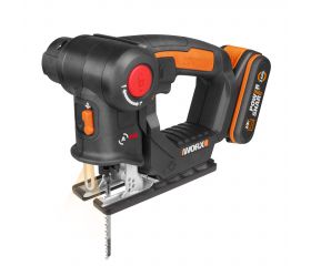 Worx WX550 - Sierra 2en1, sable/calar pendular 20V 2.0Ah (1bat)