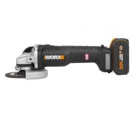 Worx WX812 - Amoladora Brushless 125mm 20V 4.0Ah (1 bat)