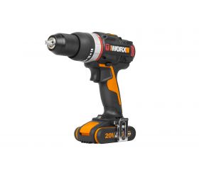 Worx WX-JCR - Taladro percutor Brushless Slammer Drill 20V 2.0Ah (2 bat)