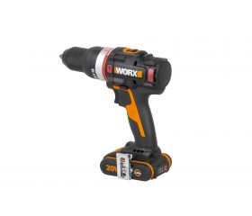 Worx WX-JCR - Taladro percutor Brushless Slammer Drill 20V 2.0Ah (2 bat)