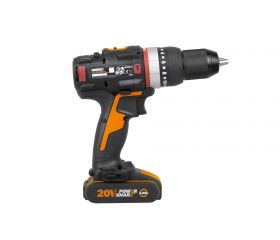 Worx WX-JCR - Taladro percutor Brushless Slammer Drill 20V 2.0Ah (2 bat)