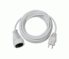 EXTENSION CABLE 10M H05VV 3X1.5MM2 BLAN