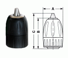 PORTABROCAS LD CAUCHO 13MM.1/2"H