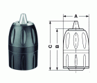 PORTABROCAS LD CAUCHO 2-13MM.1/2"X20