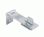 Porta candados de FAC seguridad: placa de acero de 1,5 mm y cerradero de acero endurecido.