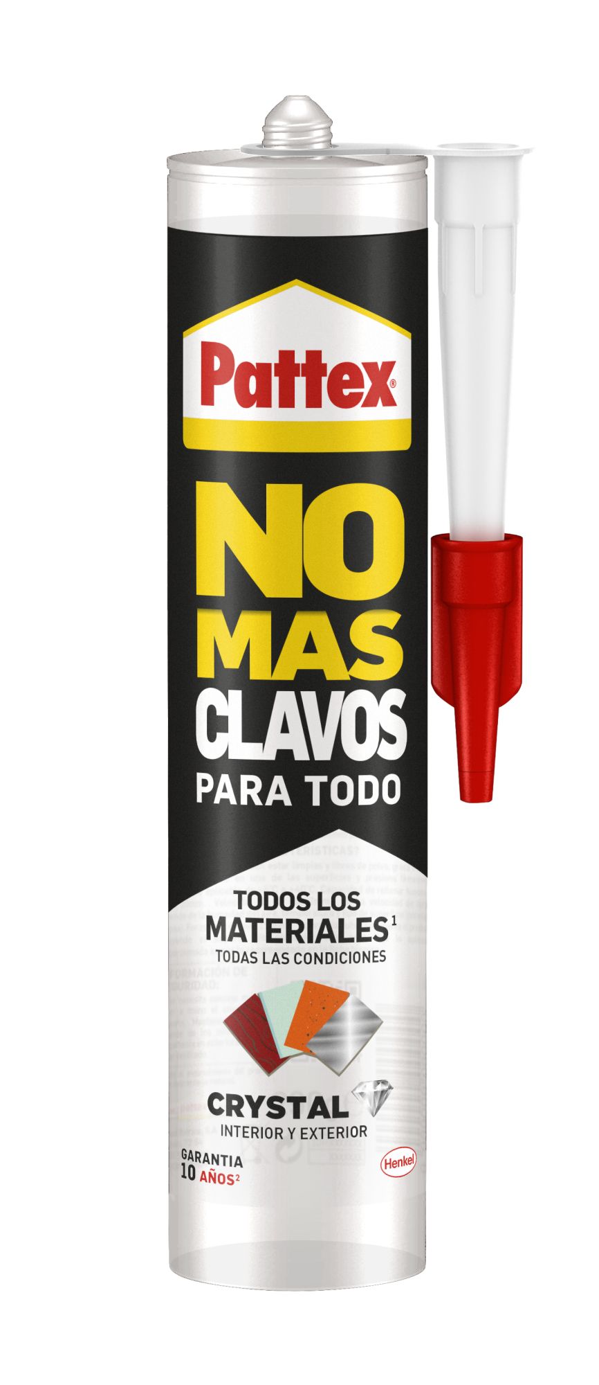 PATTEX NO MAS CLAVOS PARA CRISTAL 290GR-96660-☆ ALMACEN ELECTRICO ☆