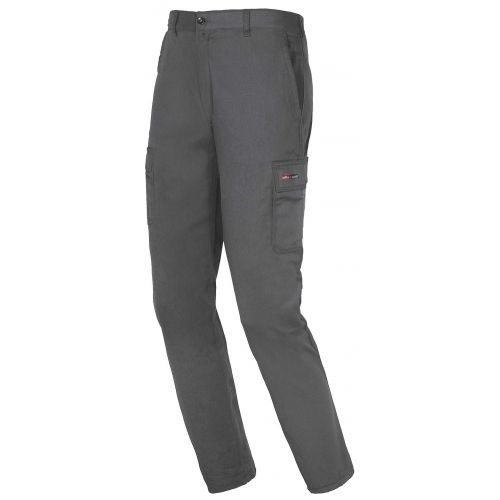 Pantalón multibolsillos EASYSTRETCH algodón Talla S Gris (80)